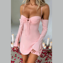 Load image into Gallery viewer, Pink Lucia Mini Dress | Daniki Limited