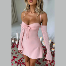 Load image into Gallery viewer, Pink Lucia Mini Dress | Daniki Limited