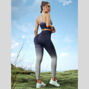 Grey/Purple Maisie Fitness Set | Daniki Limited