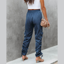 Load image into Gallery viewer, Blue Muse High-Waist Pants | Daniki Limited