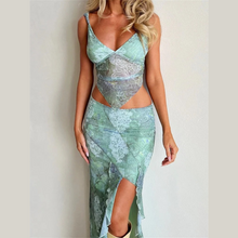 Load image into Gallery viewer, Green Nisha Skirt Set | Daniki Limited