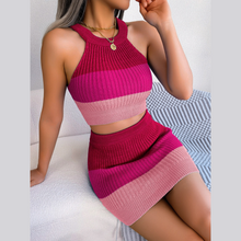 Load image into Gallery viewer, Pink Nita Skirt Set | Daniki Limited