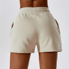 Load image into Gallery viewer, Linen Payton Fitness Shorts | Daniki Limited