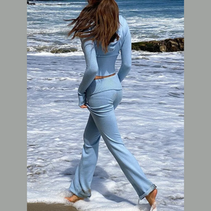 Blue Purity Pants Set | Daniki Limited