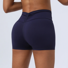 Load image into Gallery viewer, Navy Blue Spry Fitness Shorts | Daniki Limited