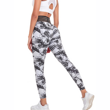 Load image into Gallery viewer, Black/White Sync Leggings | Daniki Limited