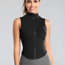 Load image into Gallery viewer, Black Vega Fitness Top | Daniki Limited