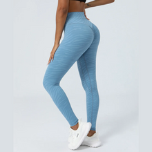 Load image into Gallery viewer, Blue Zebra Leggings | Daniki Limited