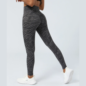 Blue Zebra Leggings | Daniki Limited