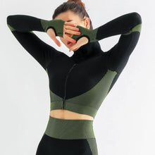 Load image into Gallery viewer, Green Supreme Long Sleeve Set | Daniki Limited