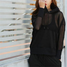 Load image into Gallery viewer, Black Mesh Pullover Top | Daniki Limited