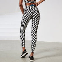 Load image into Gallery viewer, Black Checkered Leggings | Daniki Limited