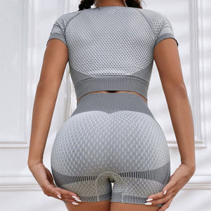 Grey Supreme Shorts Set | Daniki Limited
