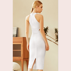 White Angelina Dress | Daniki Limited