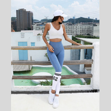 Load image into Gallery viewer, Blue Sportive Leggings | Daniki Limited