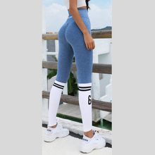 Load image into Gallery viewer, Blue Sportive Leggings | Daniki Limited
