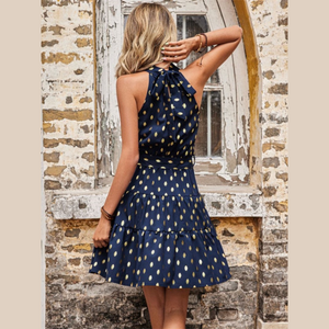 Blue Bridget Mini Dress | Daniki Limited