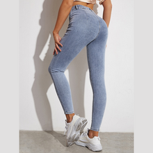 Load image into Gallery viewer, Light Blue Candice High-Waist Skinny Jeans | Daniki Limited