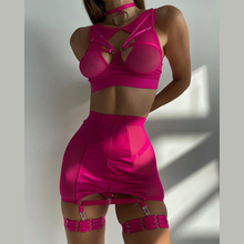 Load image into Gallery viewer, Pink Cut Out Mesh Set | Daniki Limited