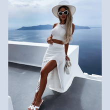 Load image into Gallery viewer, White Eliza Skirt Set | Daniki Limited