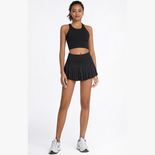 Load image into Gallery viewer, Black Loren Tennis Skirt | Daniki Limited
