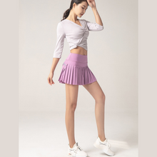 Load image into Gallery viewer, Purple Loren Tennis Skirt | Daniki Limited