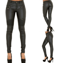 Load image into Gallery viewer, Black Moto Pants | Daniki Limited