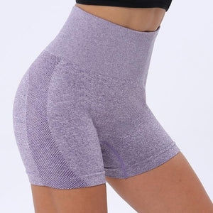 Purple Solid Fitness Shorts | Daniki Limited