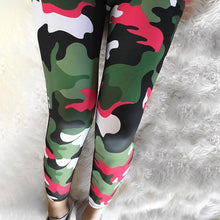 Load image into Gallery viewer, Red Camouflage Leggings | Daniki Limited