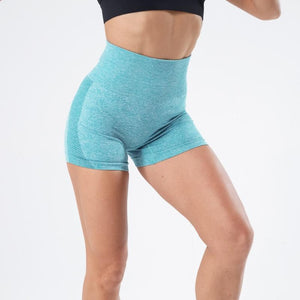 Blue Solid Fitness Shorts | Daniki Limited