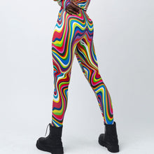 Load image into Gallery viewer, Red Illusion Leggings | Daniki Limited