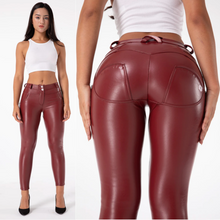 Load image into Gallery viewer, Red Mid-Waist Shiny | Daniki Limited